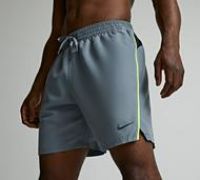 Nike Swim Contend 7 Inch Volley Short - Grey - Size M