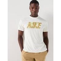 Nike Mens Short Sleeve Hydroguard T Shirt - Khaki