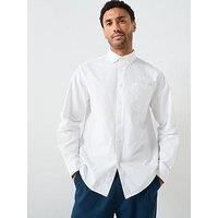 Farah Farah F Tab Brewer Boxy Long Sleeve Shirt