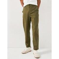 Farah Hawtin Tapered Fit Trousers - Khaki