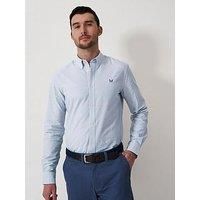 Crew Clothing Oxford Stripe Shirt - Blue