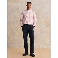 Crew Clothing Anders Twin Stripe Long Sleeve Oxford Shirt