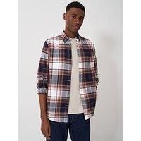 Crew Clothing Mens Brushed Flannel 'Spencer' Check Shirt