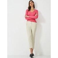Crew Clothing Capri Chinos - Beige