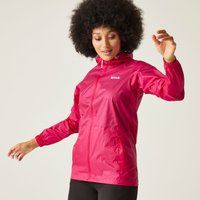 Regatta Women's Pack-It-Jacket III Waterproof Breathable Jacket - Bright Pink