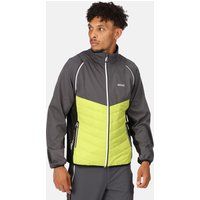 Regatta Men's Breathable Steren Hybrid Softshell Jacket Seal Grey Green Algea