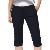 Regatta Women's Super-Soft Bayla Capri Casual Trousers Navy, Size: 8