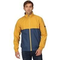 Regatta Men's Shorebay Waterproof Jacket Gold Straw Dark Denim, Size: L