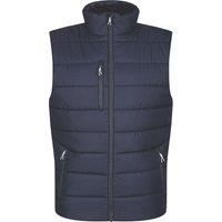 Regatta Mens Navigate Thermal Bodywarmer Navy Seal Grey, Size: L
