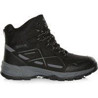Regatta Mens Vendeavour ISOTEX Waterproof Walking Boots - Black/Granite - 9 UK