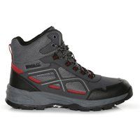 Regatta Breathable Mens Grey and Red Vendeavour Walking Boots, Size: UK 12