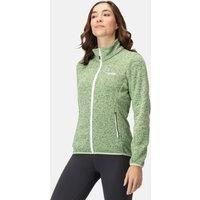 Regatta Women's Newhill Full Zip Fleece Quiet Green Seal Grey, Size: 8