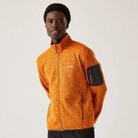 Regatta Men's Newhill Full Zip Fleece Orange Pepper, Size: M