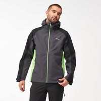 Regatta Men's Breathable Britedale Waterproof Jacket Ash Black, Size: L