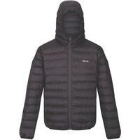 Regatta Men's Water-repellent Hooded Marizion Baffled Jacket Black, Size: XL