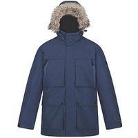 Regatta Volter 5V Li-Ion Heated Waterproof Parka Jacket Admiral Blue XX Large 47" Chest - Bare (822JU)