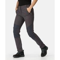 Regatta Womens Questra V Isoflex Stretch Walking Trousers Seal Grey