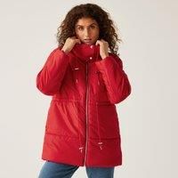 Regatta Women's Water-repellent Rurie Baffled Jacket Danger Red, Size: 18