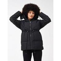 Regatta Womens Rurie Baffled Padded Jacket - Black - 12