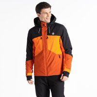 Dare 2b - Men's Breathable Slopeside Ski Jacket Puffins Orange Black, Size: Xxl