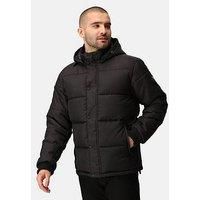 Regatta Northdale black men's hardwearing Warmloft insulated jacket #TRA245