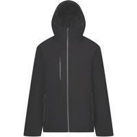 Regatta Navigate 100% Waterproof Jacket Black/Seal Grey Large Size 41.5" Chest (666VF)