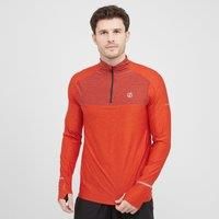 Dare 2b Men's Power Up II Lightweight Jersey Cinnamon Tuscan Red Marl, Size: Xxl