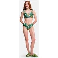 Regatta Orla Kiely Reversible Bikini Set Green Tropical Green, Size: 14L
