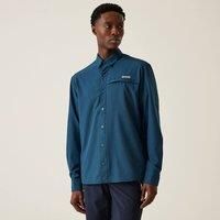 Regatta Mens Travel Packaway Long Sleeve Shirt