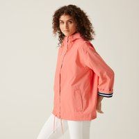 Regatta Women's Sarika Waterproof Jacket Shell Pink, Size: 18