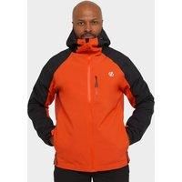 Dare 2b Men's Water-repellent Mountain Series Waterproof Jacket Cinnamon Black, Size: Xxxl