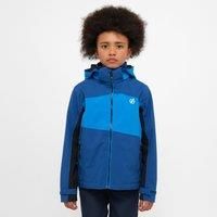 Dare 2b - Kids Breathable Explore II Waterproof Jacket Laser Blue Athletic Blue, Size: 11-12