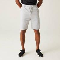 Regatta Men's Stylish Aldan Casual Chino Shorts Silver Grey, Size: 33