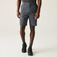 Regatta Men's Durable Dalry Multi Pocket Shorts Seal Grey, Size: 30"