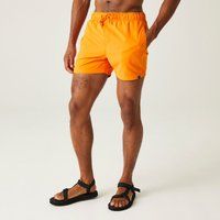 Regatta Men's Long-Lasting Mawson Iii Swim Shorts Permission Orange, Size: M