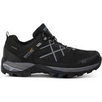 Regatta Men's Waterproof Samaris Iii Low Walking Shoes Black Granite, Size: UK 12