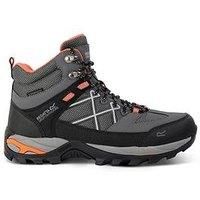 Regatta Womens Samaris III Waterproof Walking Boots - Dark Steel Satsuma - 5 UK