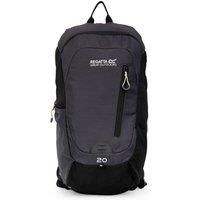 Regatta Highton V2 20L Outdoor Walking Hiking Backpack Bag  - Black/Seal Grey