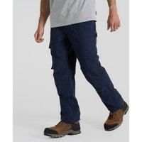 Craghoppers Mens Workwear Bedale Stretch Cargo Trousers Hiking Pants, Dk Navy, 38W EU