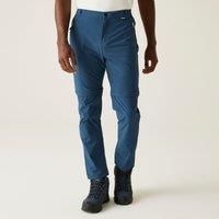 Regatta Mens Travel Lightweight Zip Off Walking Trousers