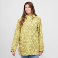 Regatta Orla Kiely Swing Waterproof II Jacket Yellow Tall Flowers, Size: 16 - Sale