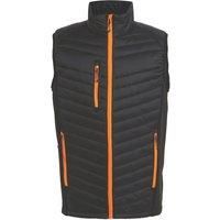 Regatta Navigate Hybrid Bodywarmer Bodywarmer Black/Orange Pop X Large 43.5" Chest (651VF)