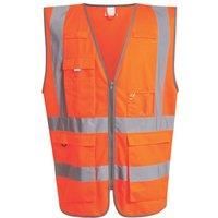 Regatta Professional Men's Lightweight Pro Hi-vis Executive Vest Orange, Size: XL