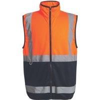 Regatta Professional Mens Pro Hi-Vis Full Zip Bodywarmer