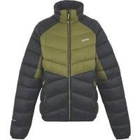 Regatta Men's Water-repellent Dalent Padded Jacket Nephrite Green Black, Size: Xxl