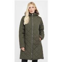 Regatta Women's Water-repellent Fritha Iii Insulated Parka Jacket Dark Khaki, Size: 8