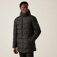 Regatta Mens Laviver Hooded Warm Winter Padded Jacket - Black - M