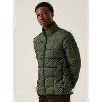 Regatta Mens Wilnor Baffled/Quilted Jacket-Khaki