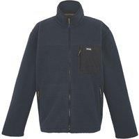 Regatta Mens Frankie Full Zip Borg Fleece Jacket - Navy - L