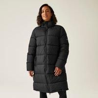 Regatta Womens Mottere Longline Padded Jacket - Black - 20